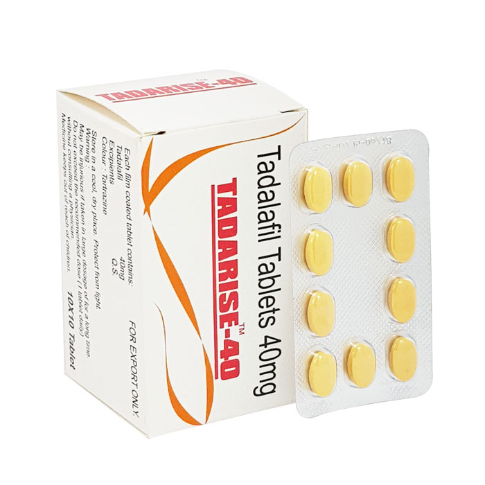 Cialis 40MG X 20 Tablets Tadalafil [Sunrise]